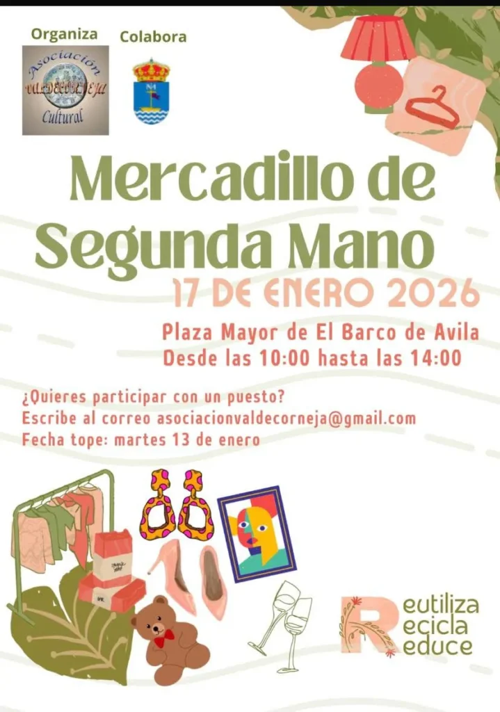 mercadillo de segunda mano